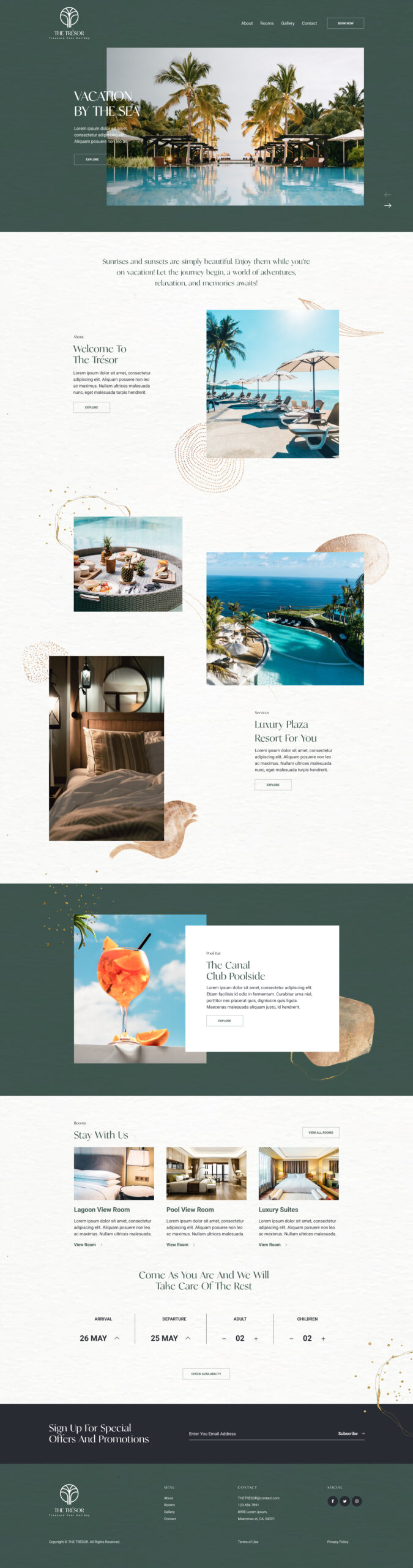 Resort Website